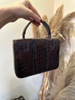 Vintage leather mini bag