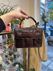 Vintage leather mini bag