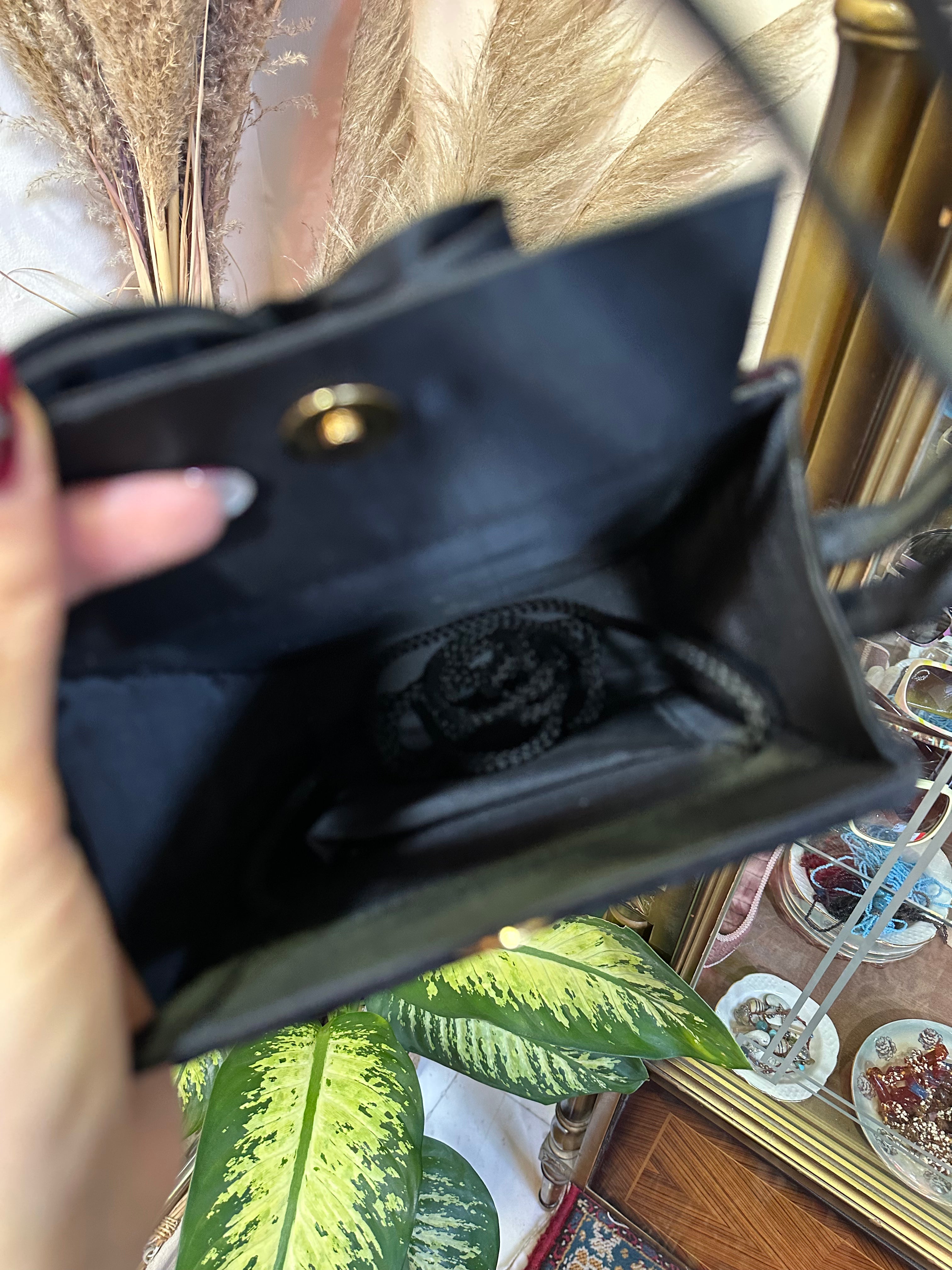 Super cute velvet structured mini handbag with cross body strap