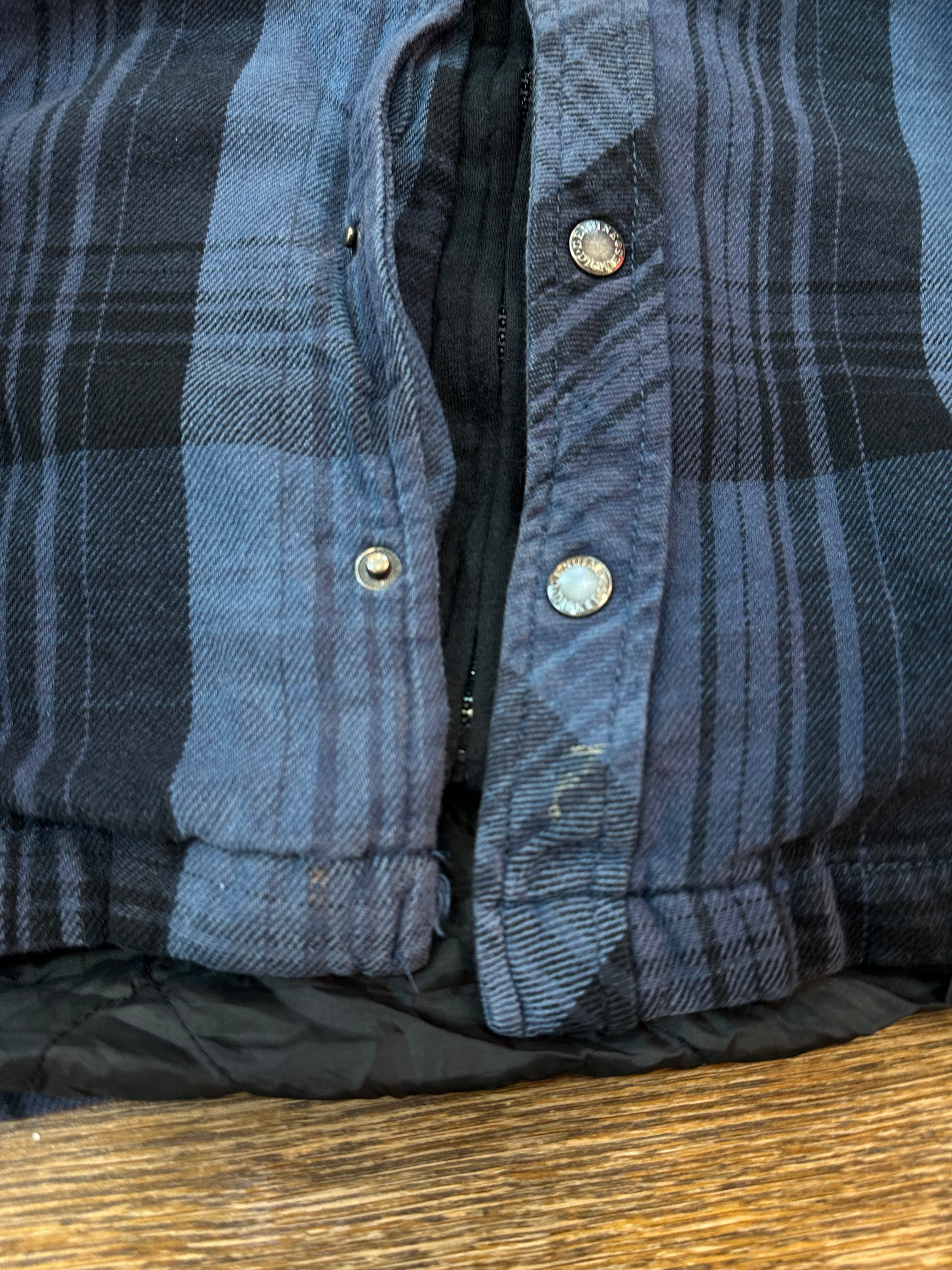 Dickies Flannel hooded jacket (L)