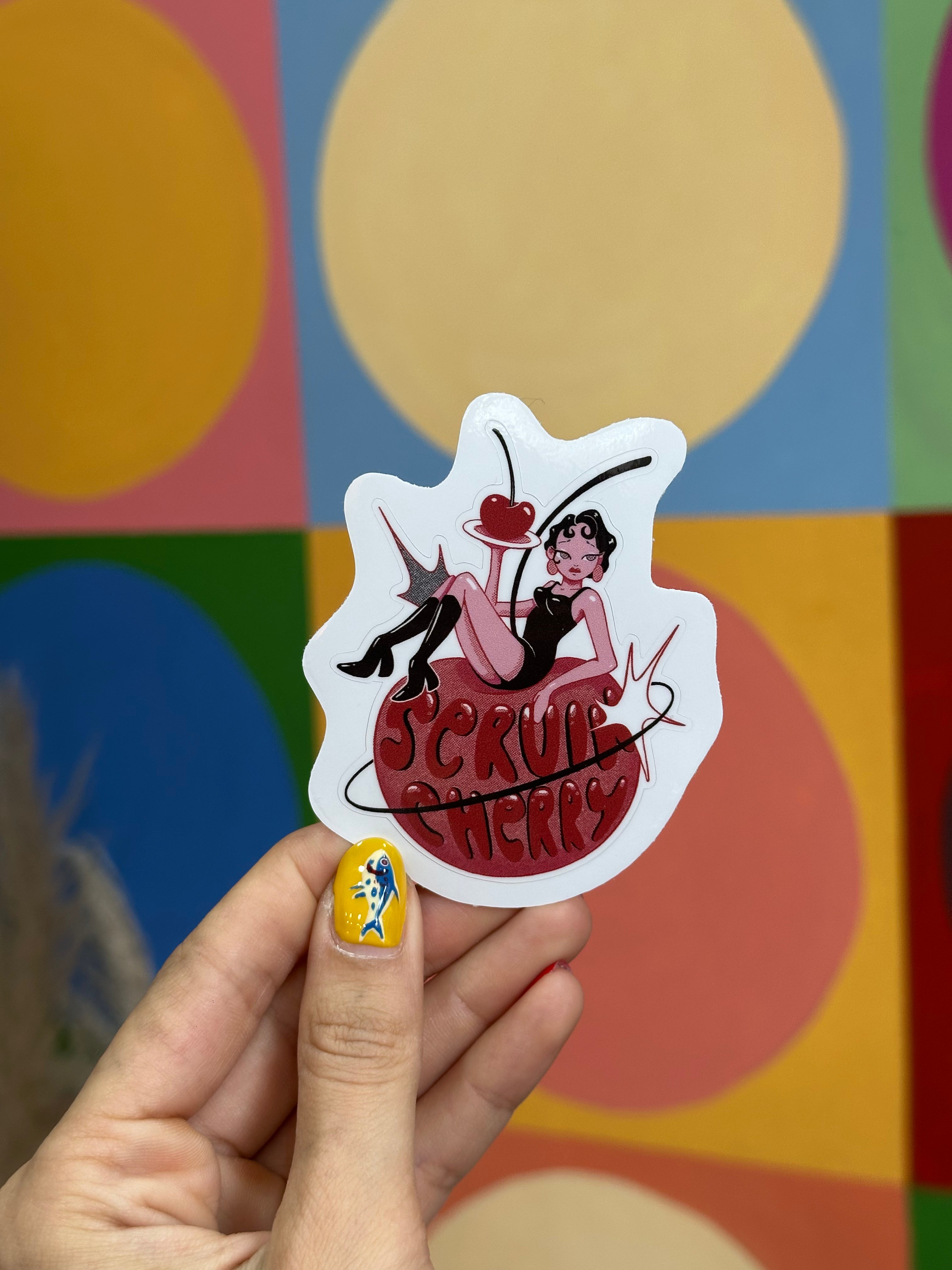 Servin Cherry sticker