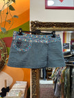 Moshiki stunning double face mini skirt (adjustable size)