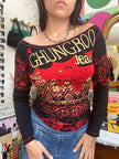 ghungroo Y2K graphic long sleeve top (M/L)