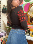 ghungroo Y2K graphic long sleeve top (M/L)