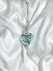 AMAS heart shaped silver 925 necklace