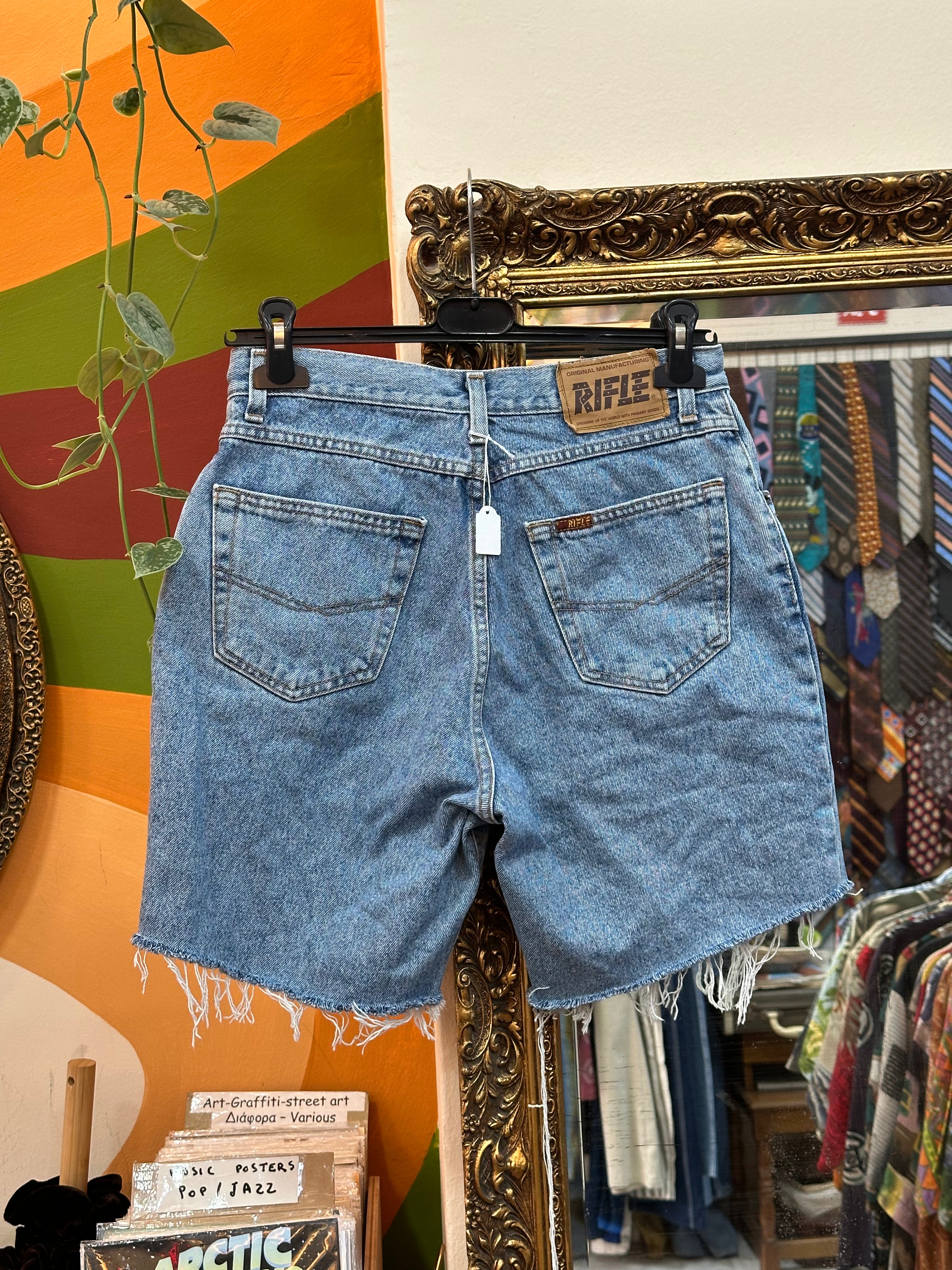 RIFLE denim shorts (S/M)