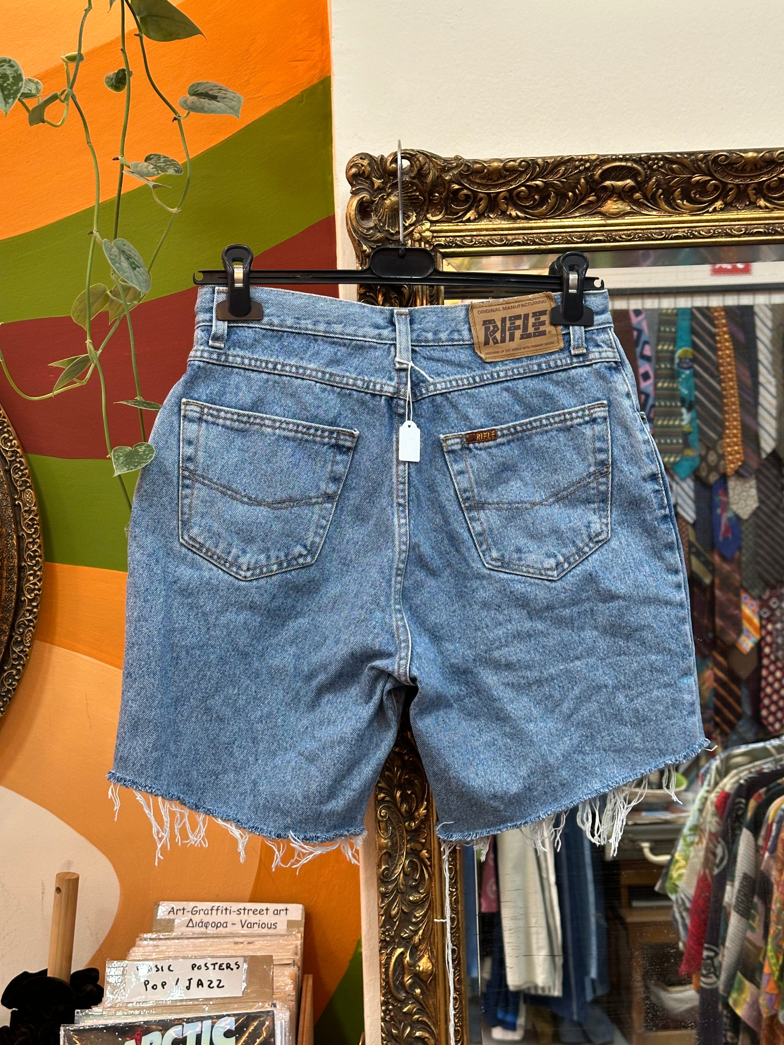 RIFLE denim shorts (S/M)