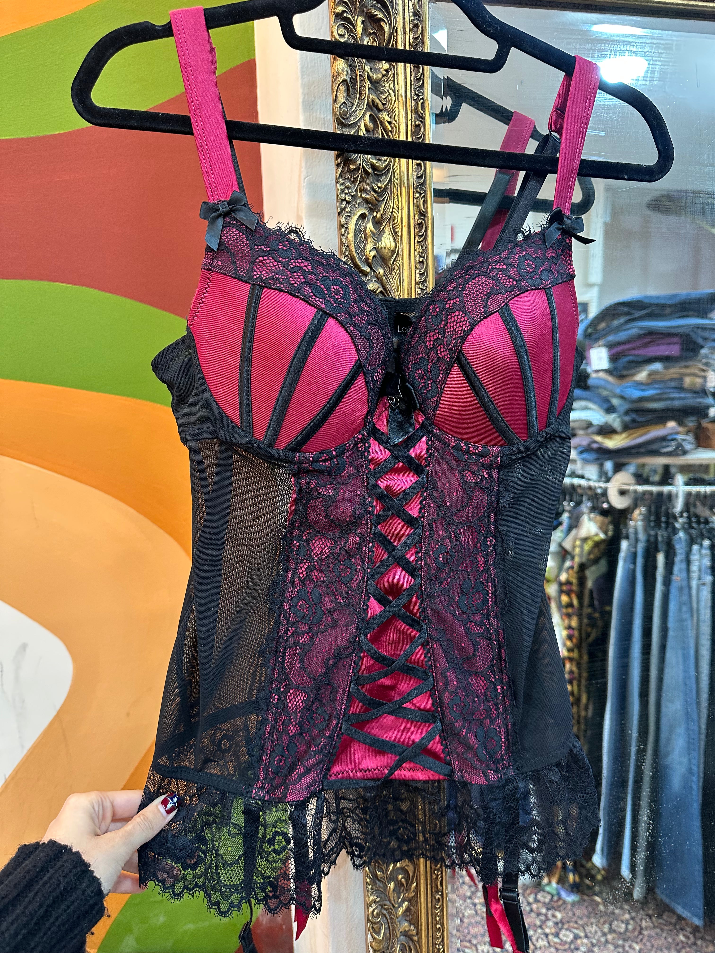 Super hot corset top (L)