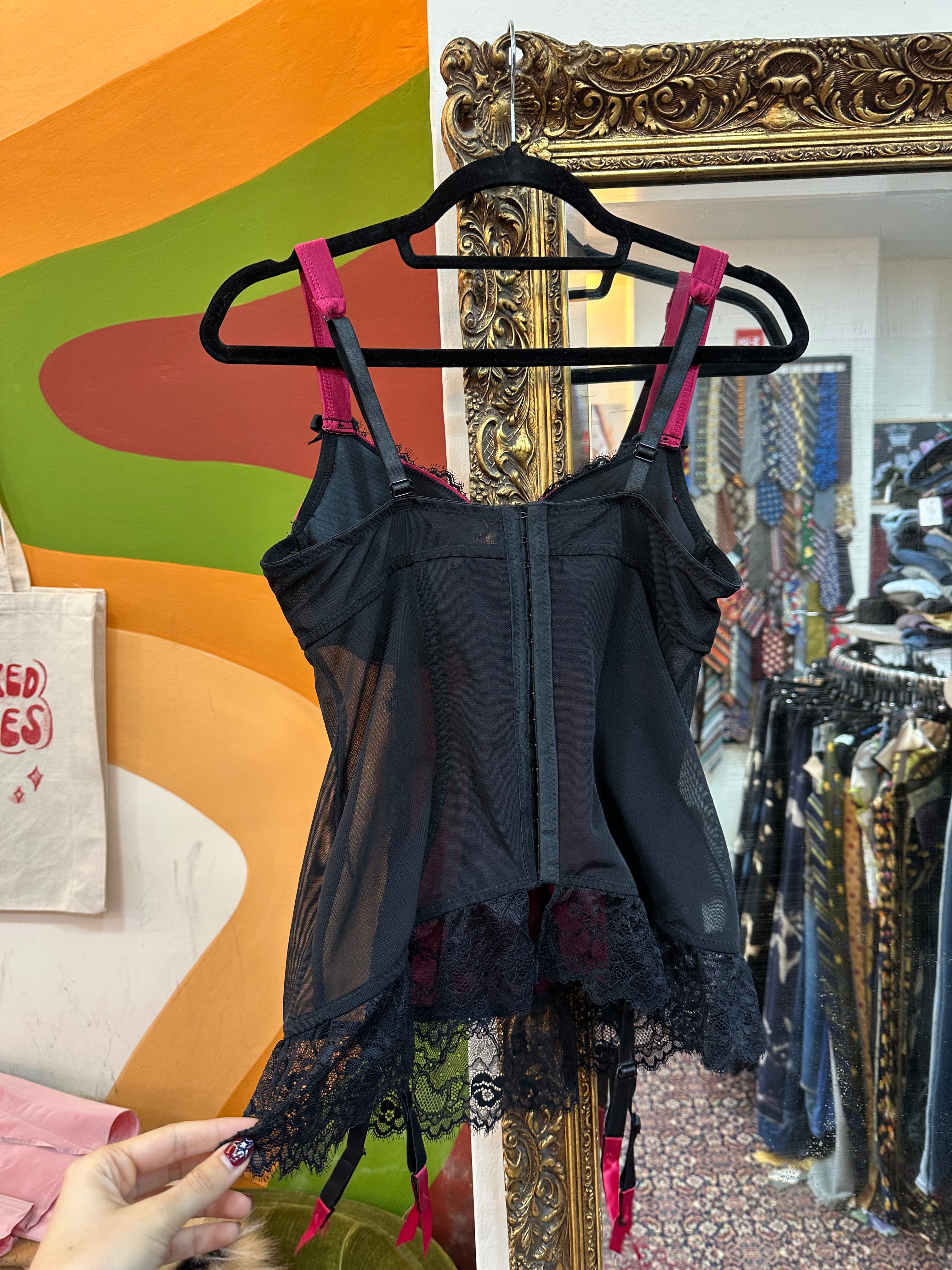 Super hot corset top (L)