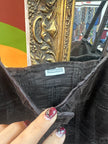Street One dark brown velvet corset (L/XL)
