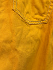 Vintage orange high waisted denim shorts (W31)