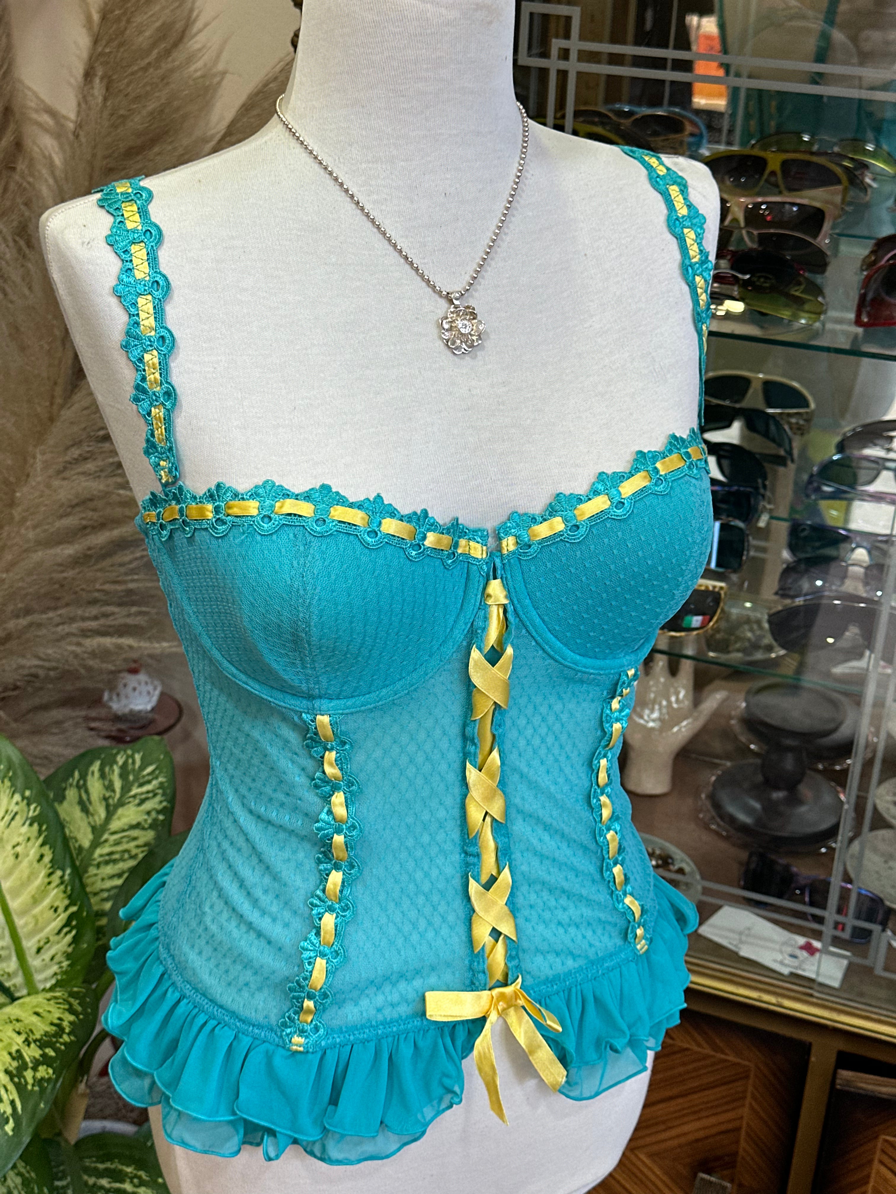 Beautiful lacy corset top (S/M)