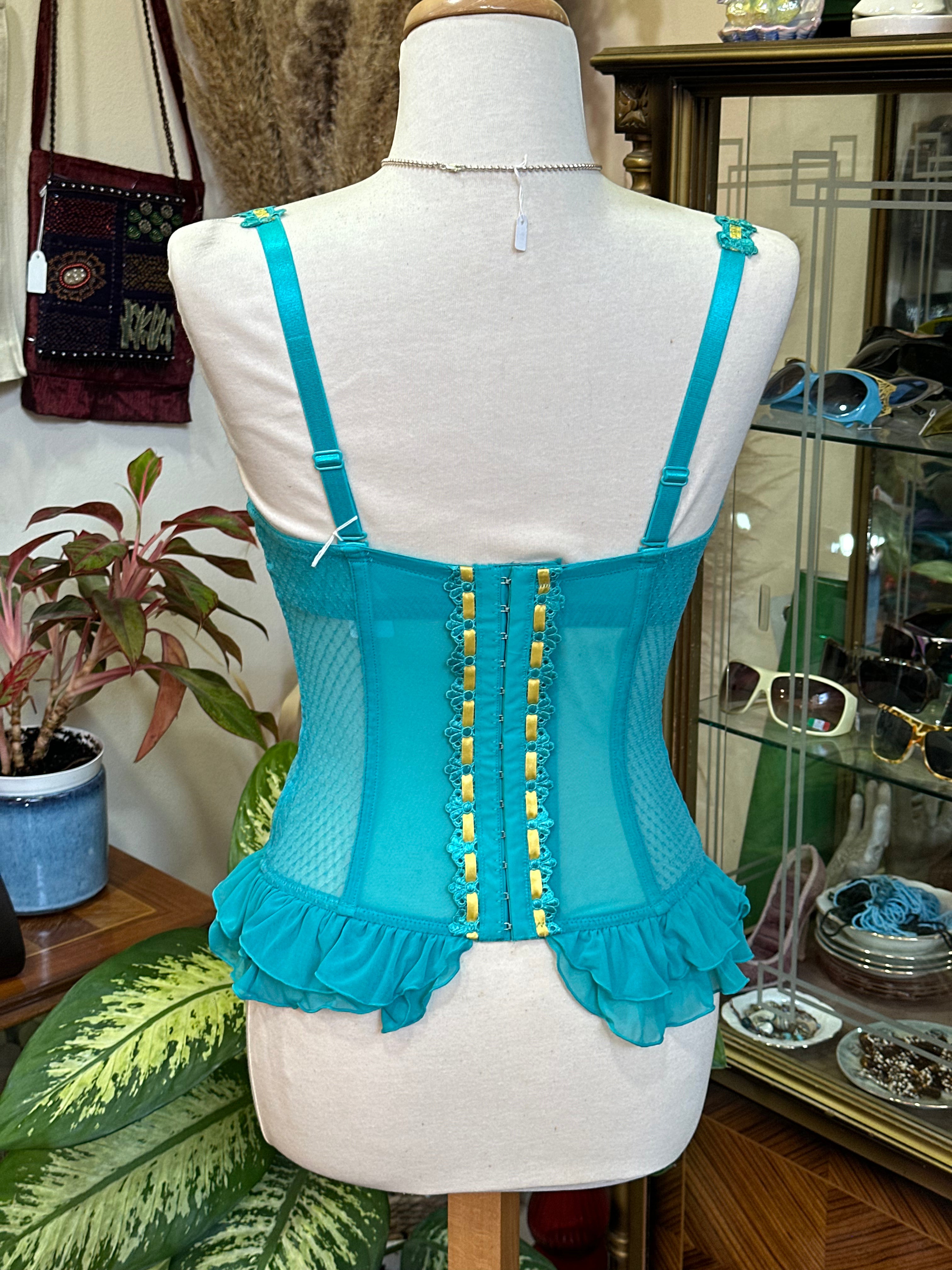 Beautiful lacy corset top (S/M)