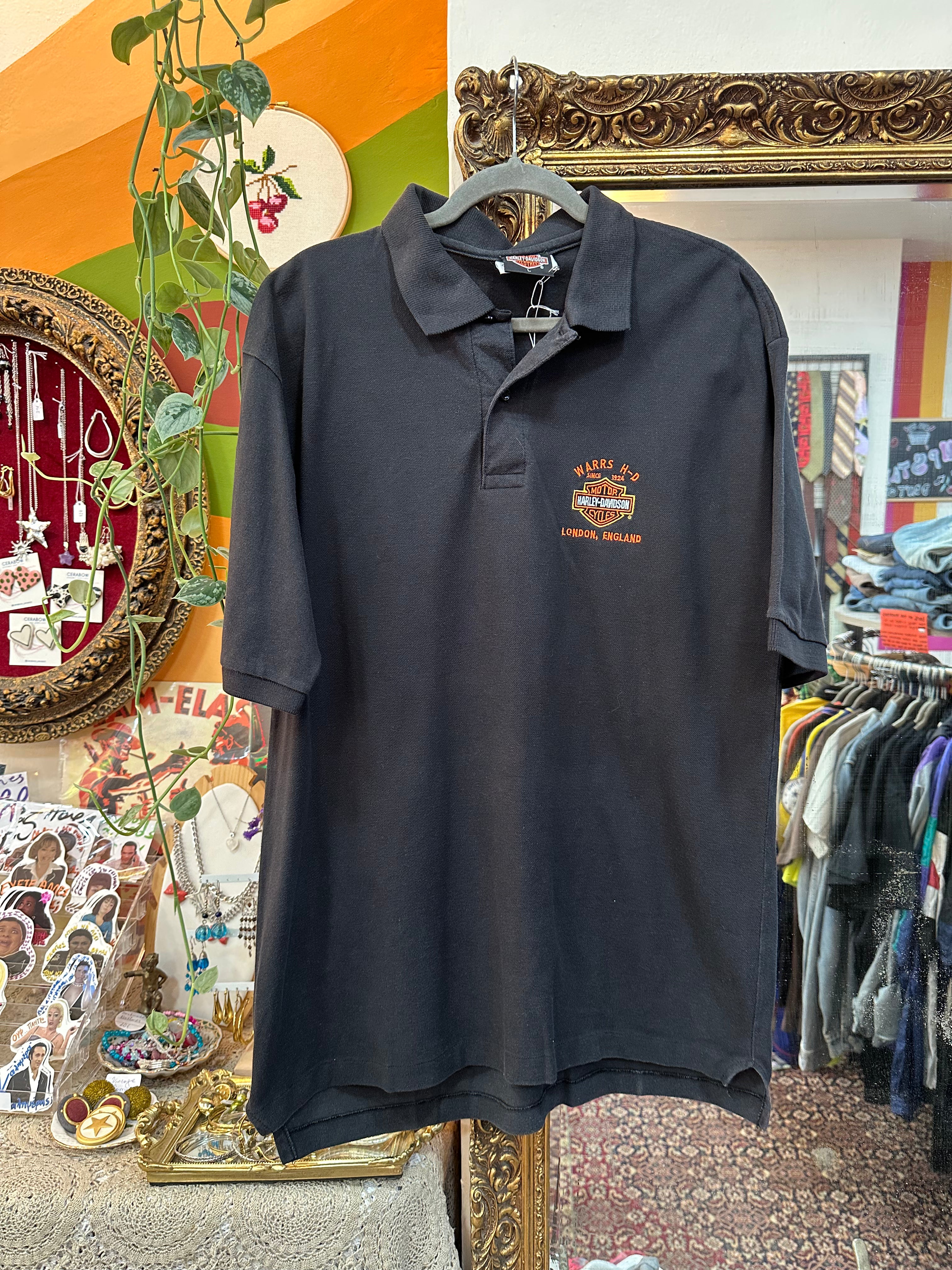 Harley Davidson polo T-shirt (L)