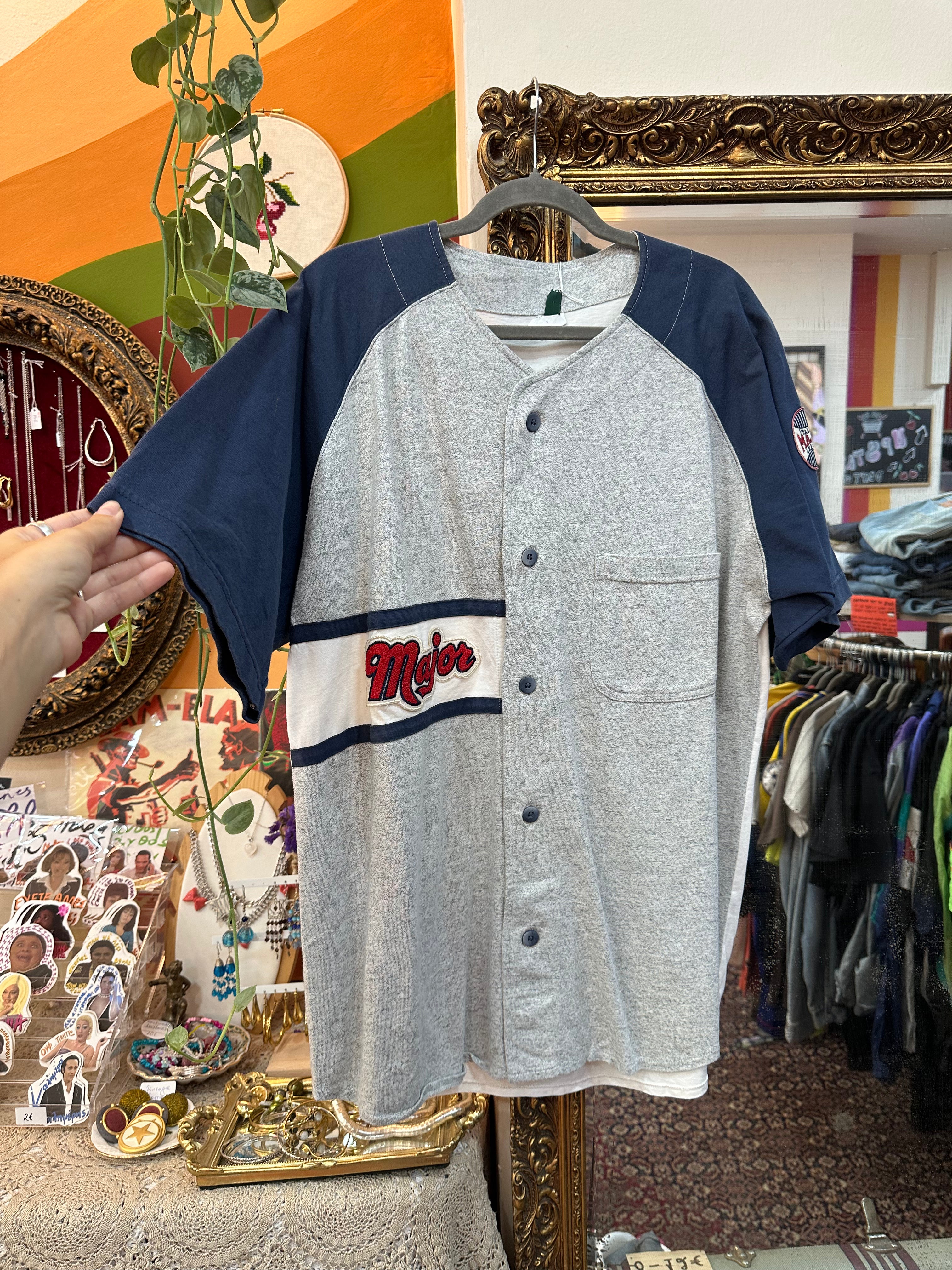 Vintage Italian Major league Baseball jersey (M)