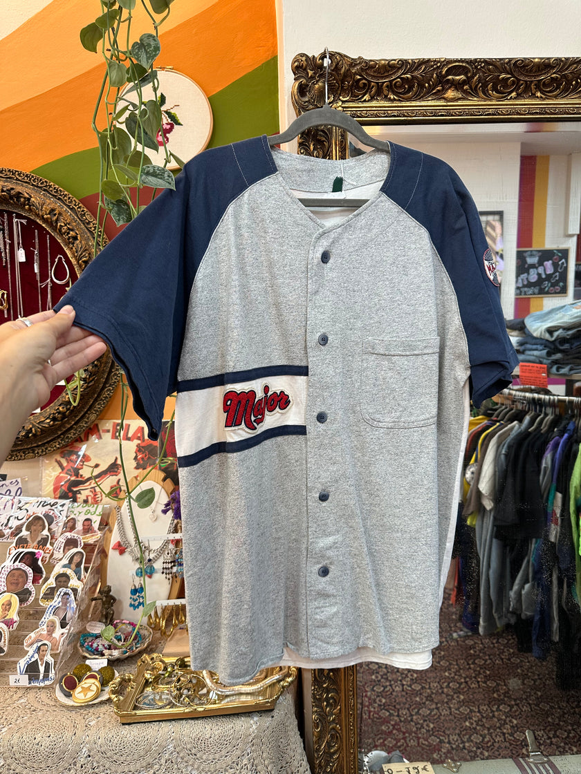 Vintage Italian Major league Baseball jersey (M)