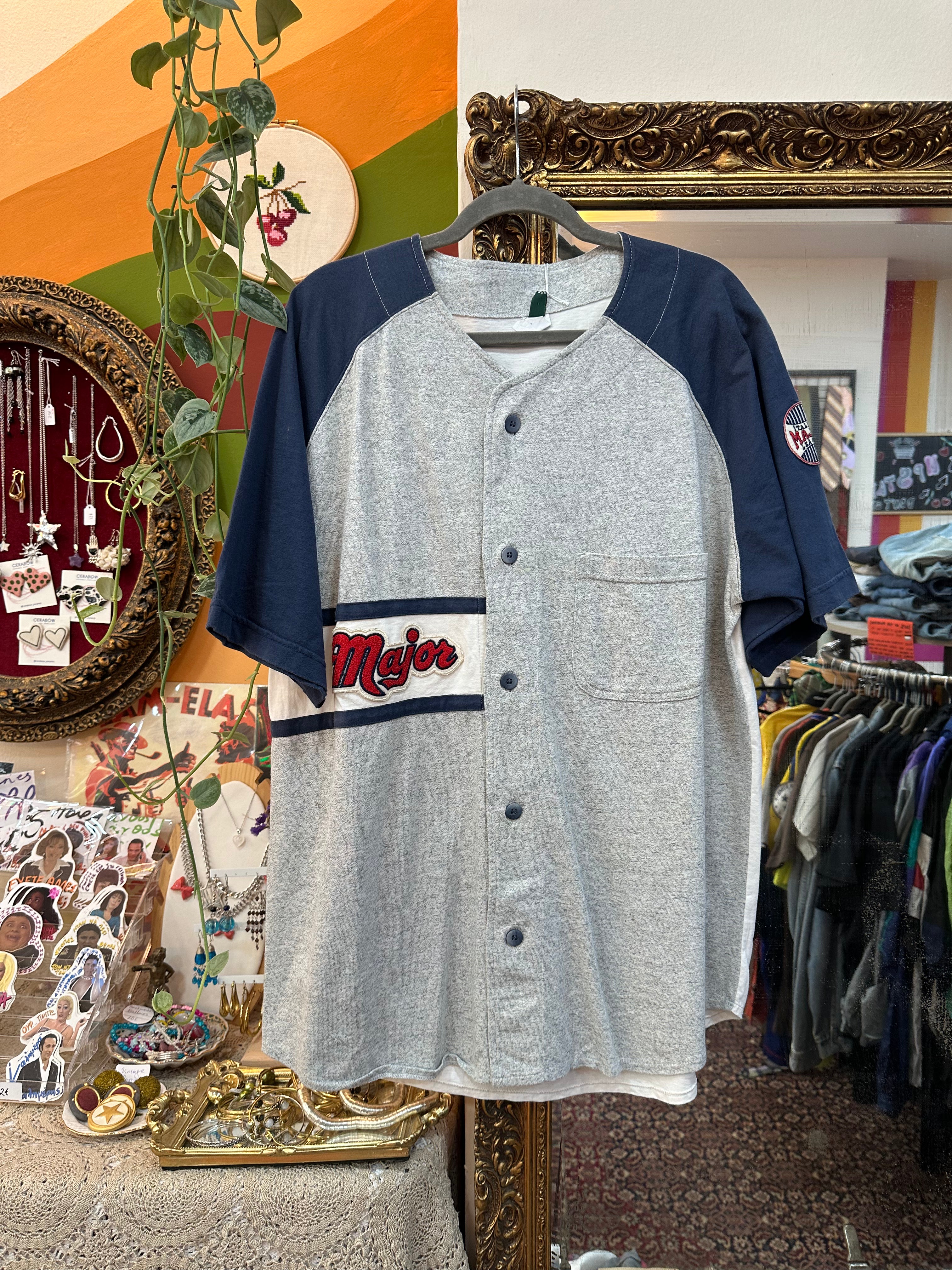 Vintage Italian Major league Baseball jersey (M)
