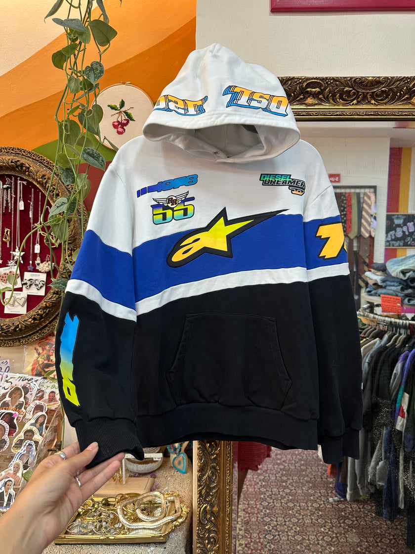 Diesel x Alpinestarts woman's hoodie (S)