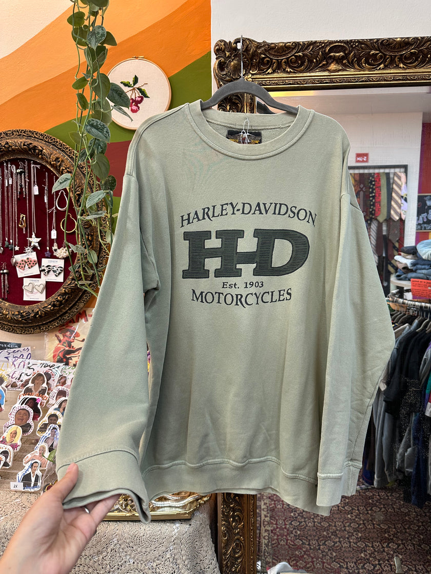 Harley Davidson crewneck sweatshirt (XL)