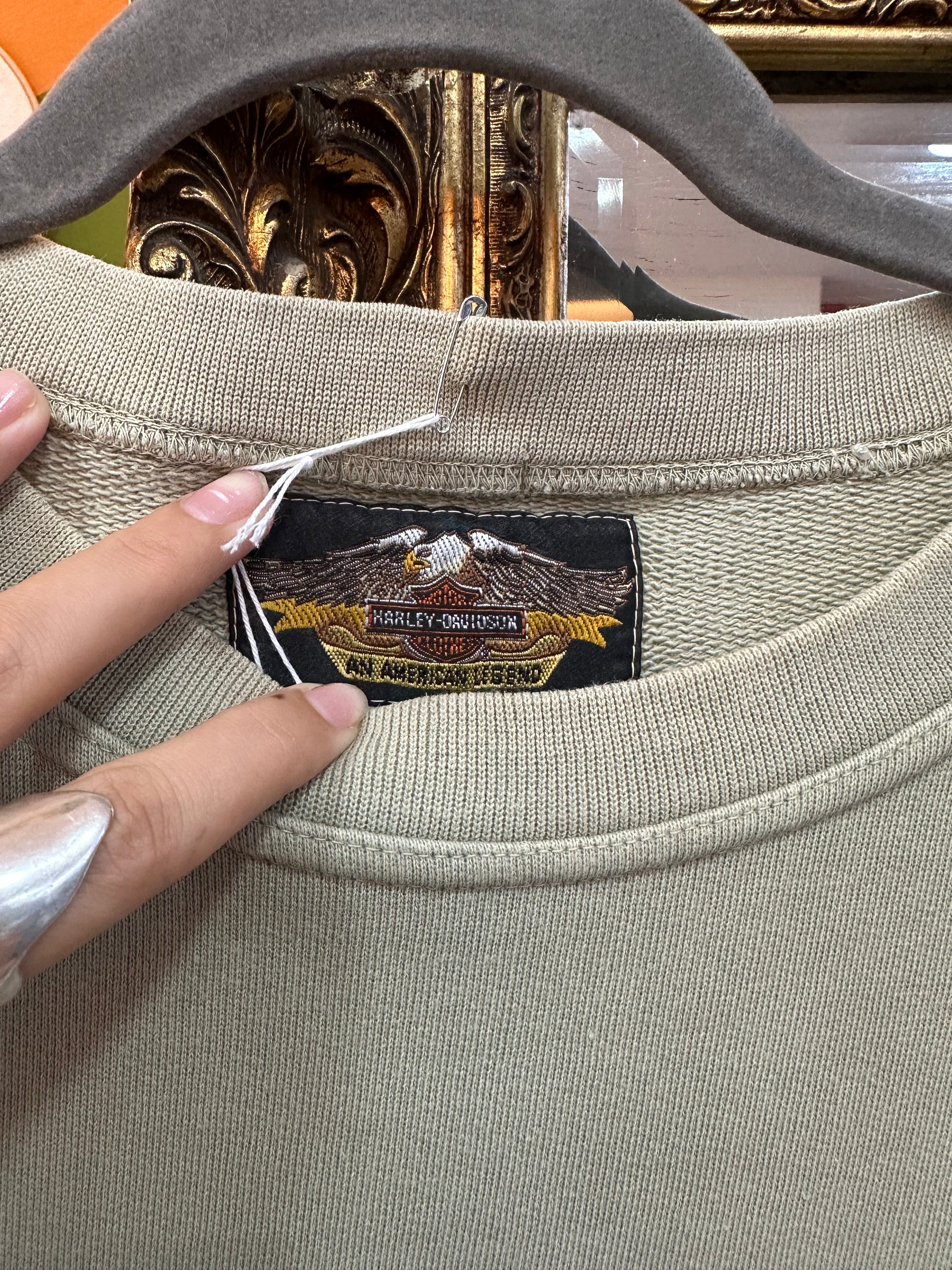 Harley Davidson crewneck sweatshirt (XL)