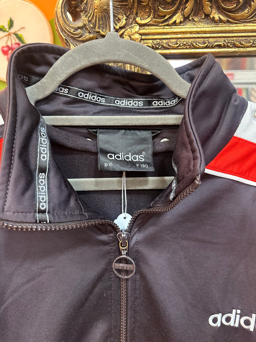 Adidas 90s D6 F180 short sleeve track jacket (M/L)