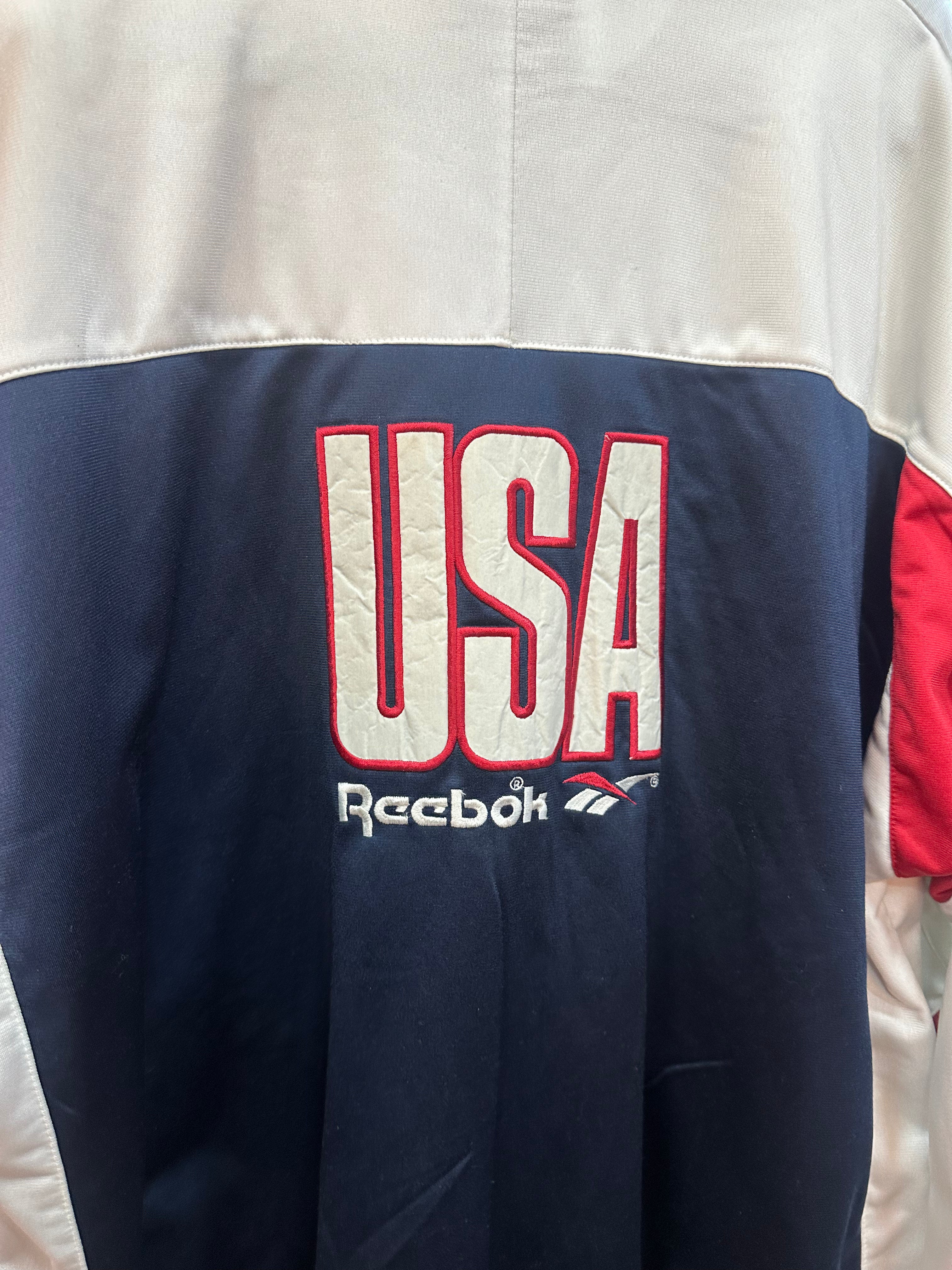 Vintage 90's REEBOK USA Olympic team track jacket (M)