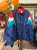 Vintage 90s Adidas retro Multicolot track jacket (L)