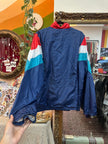 Vintage 90s Adidas retro Multicolot track jacket (L)