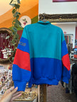 Vintage Adidas multi coloured track jacket (XS)