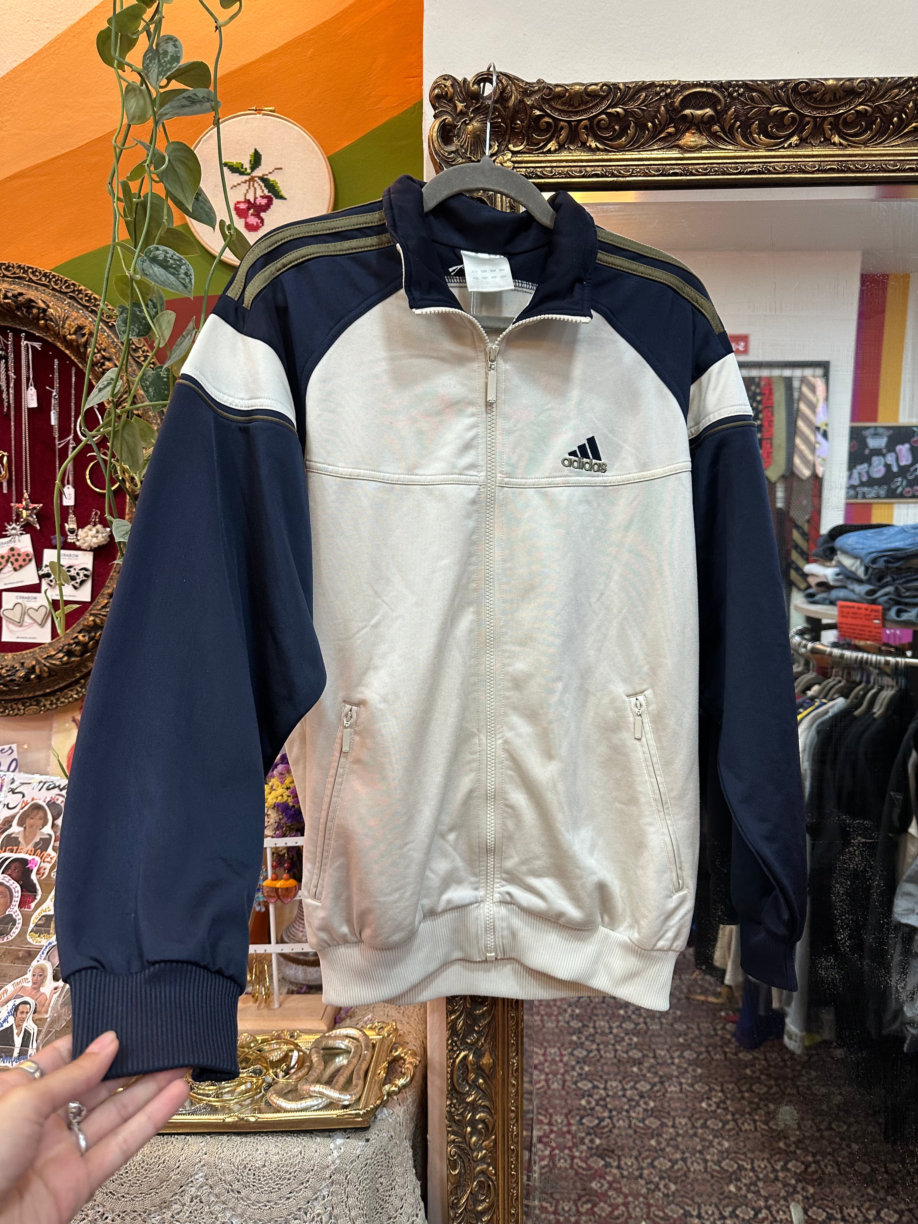 Vintage 90s Adidas track jacket (S)