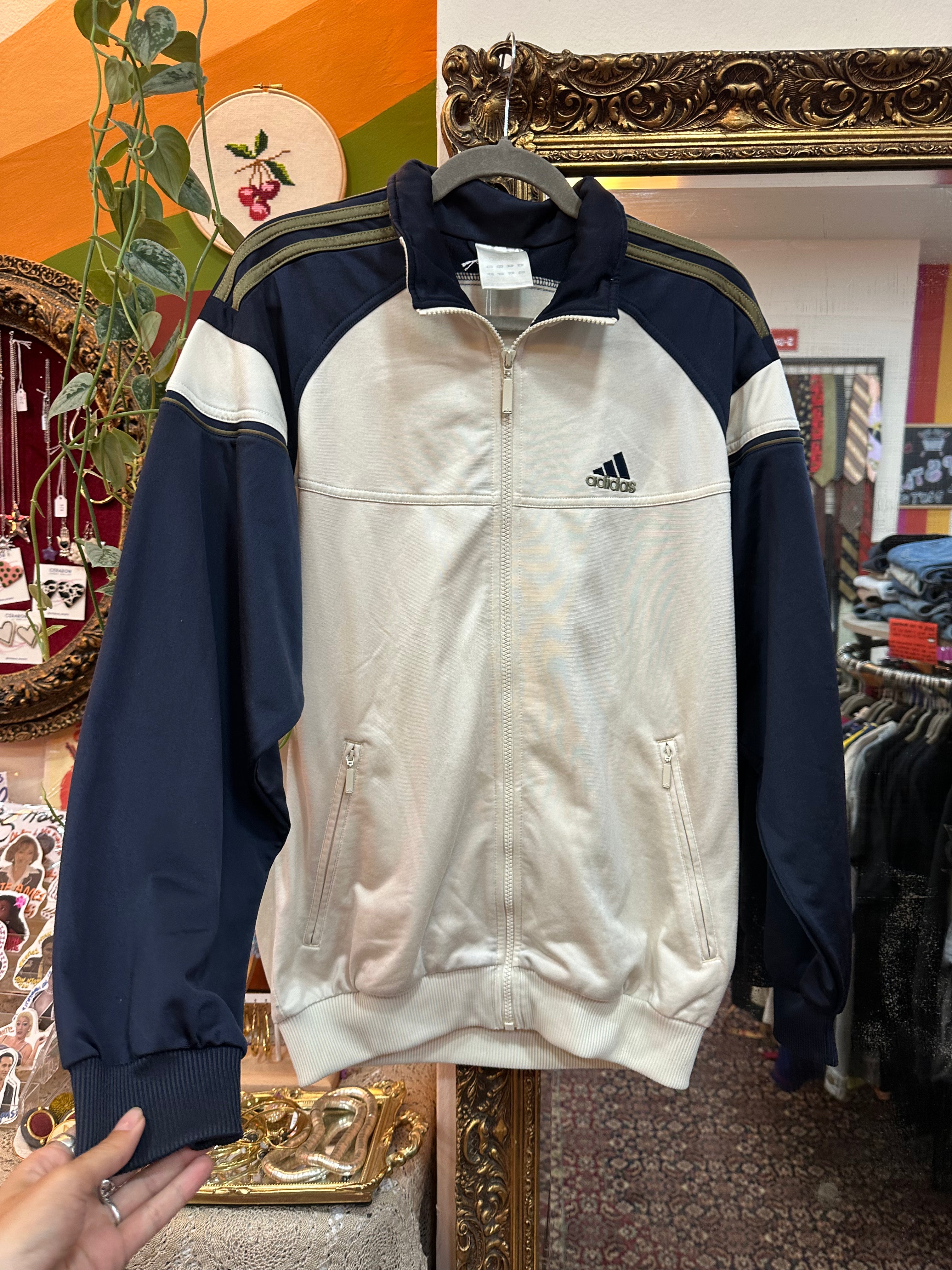 Vintage 90s Adidas track jacket (S)