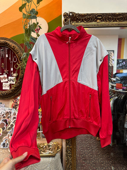 Vintage Brunik track jacket with detachable sleeves (M)