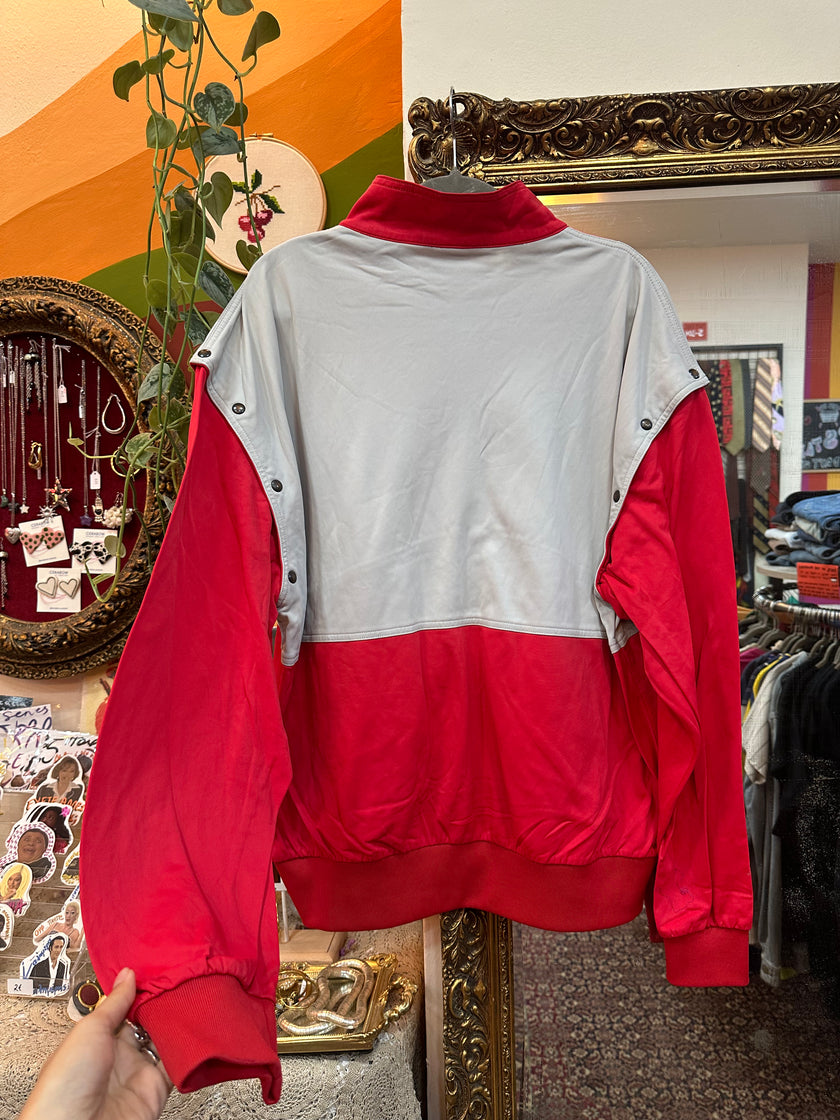 Vintage Brunik track jacket with detachable sleeves (M)