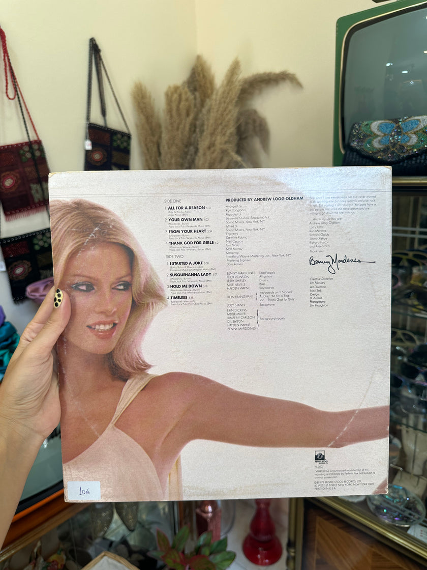 Benny Mardones -Thank god for girls