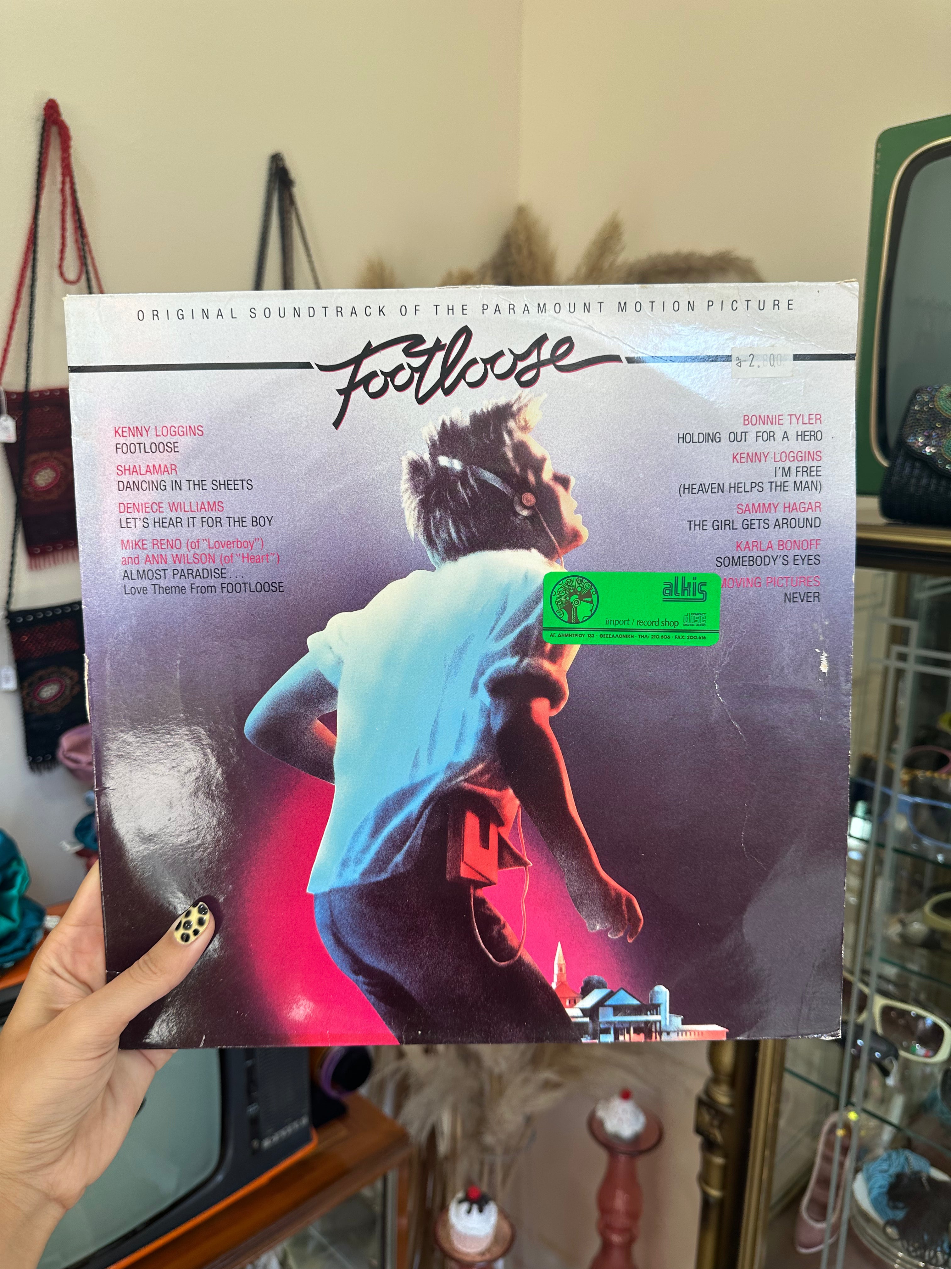 Footloose movie soundtrack vinyl