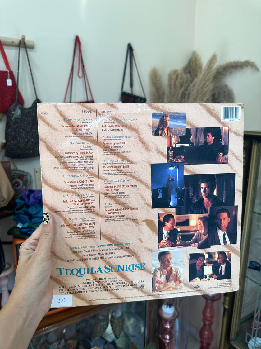 Tequila Sunrise soundtrack vinyl