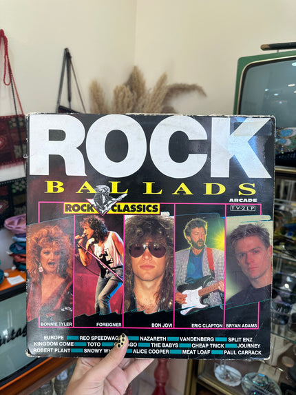 Rock Balads vinyl (2 records included)