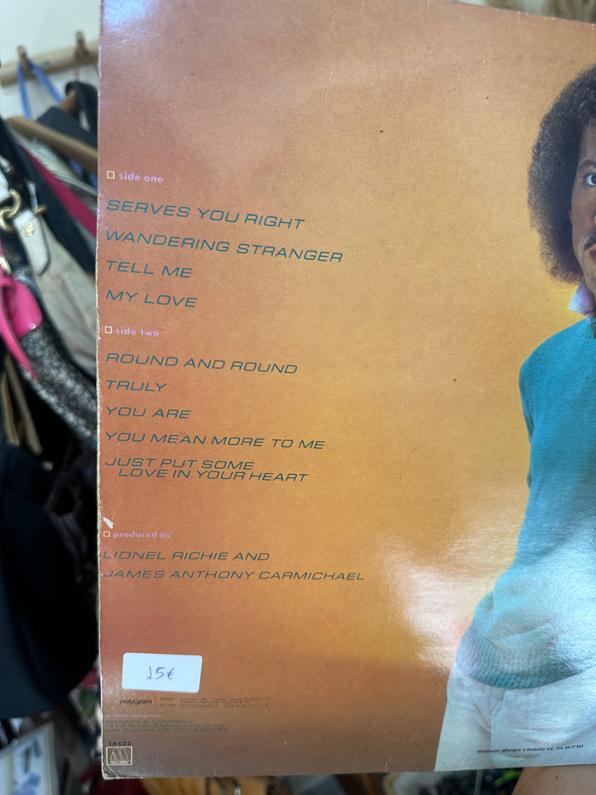 Lionel Richie vinyl