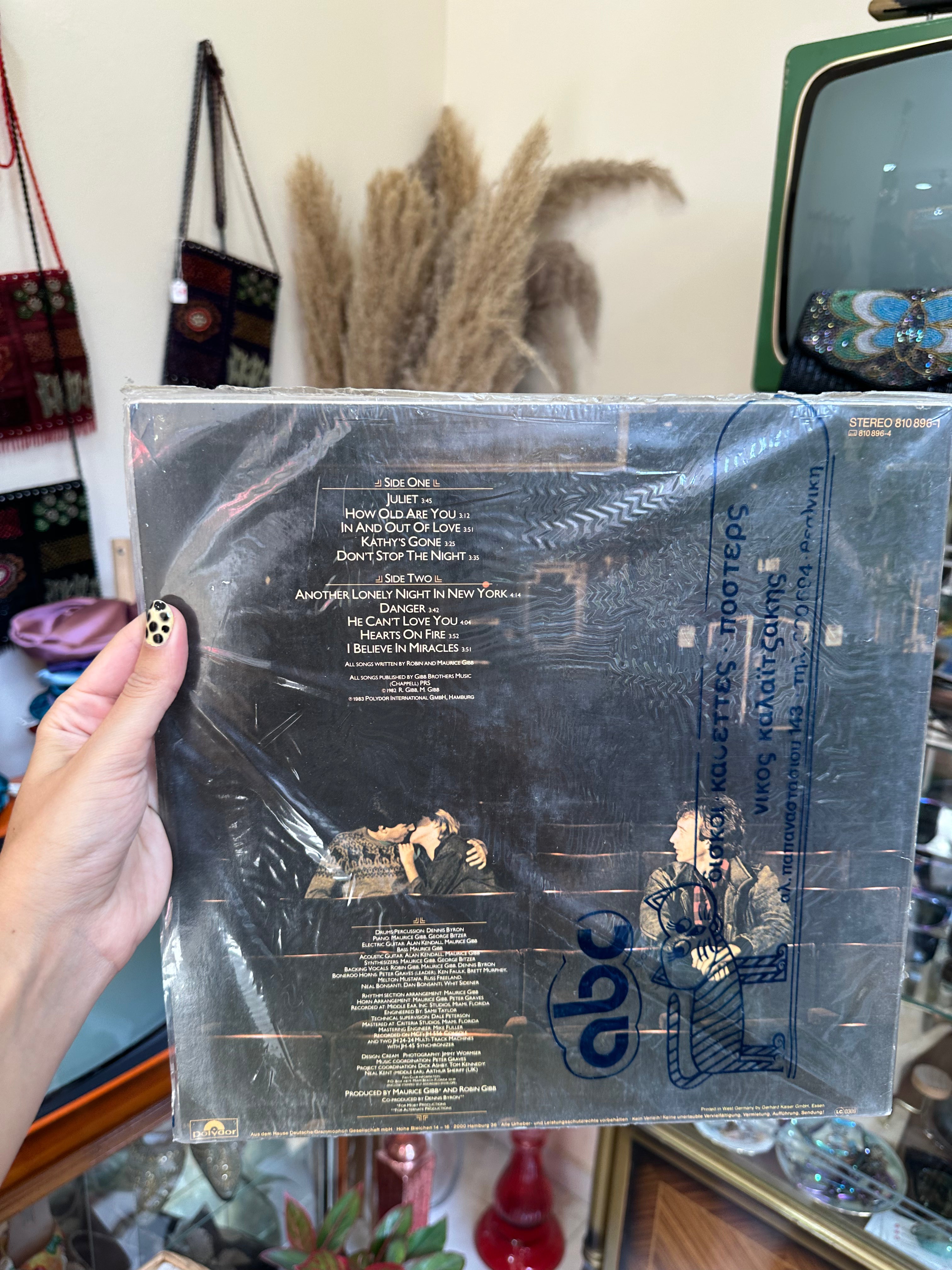 Robin Gibb vinyl record