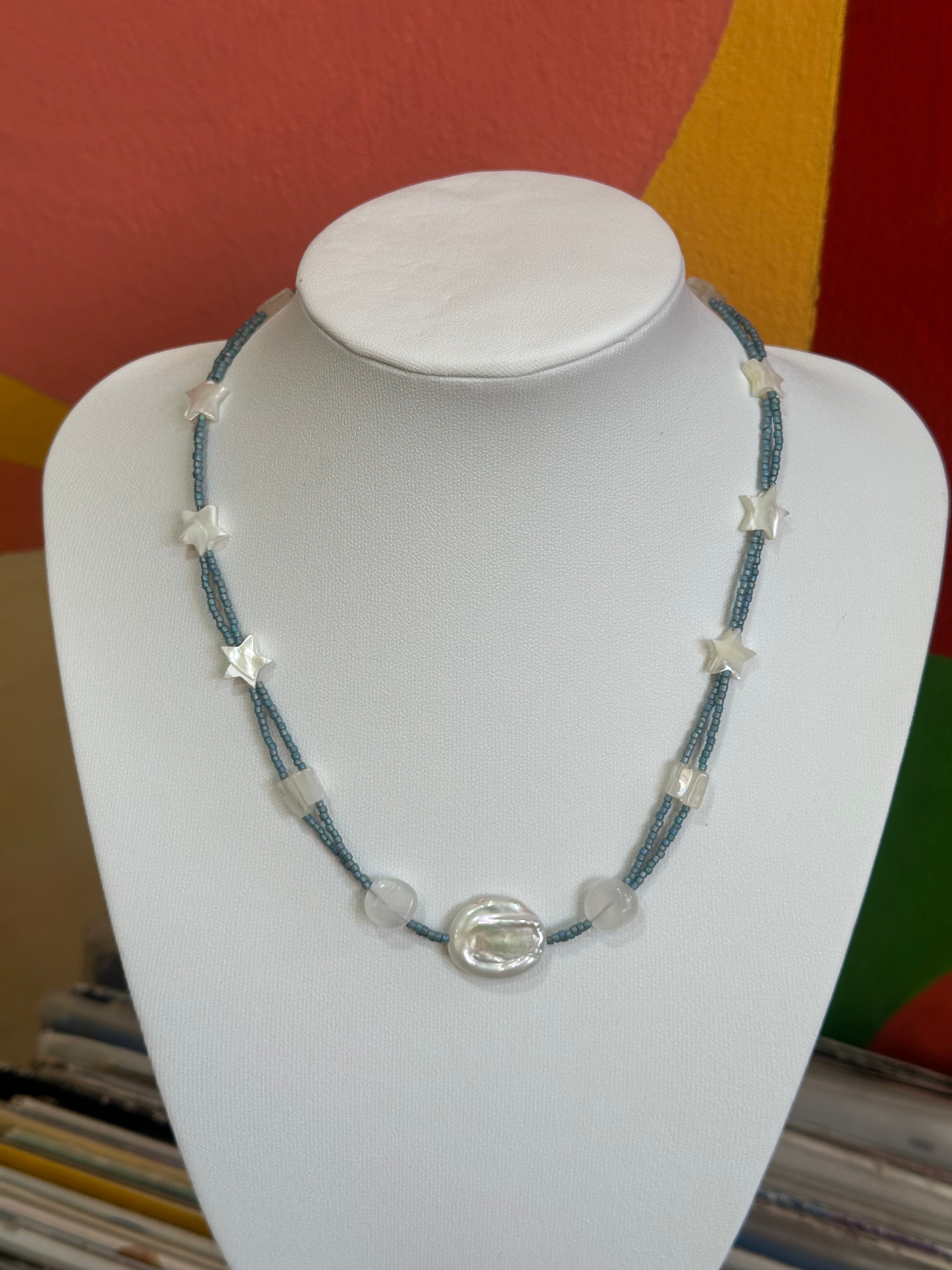 “Starlight” handmade necklace