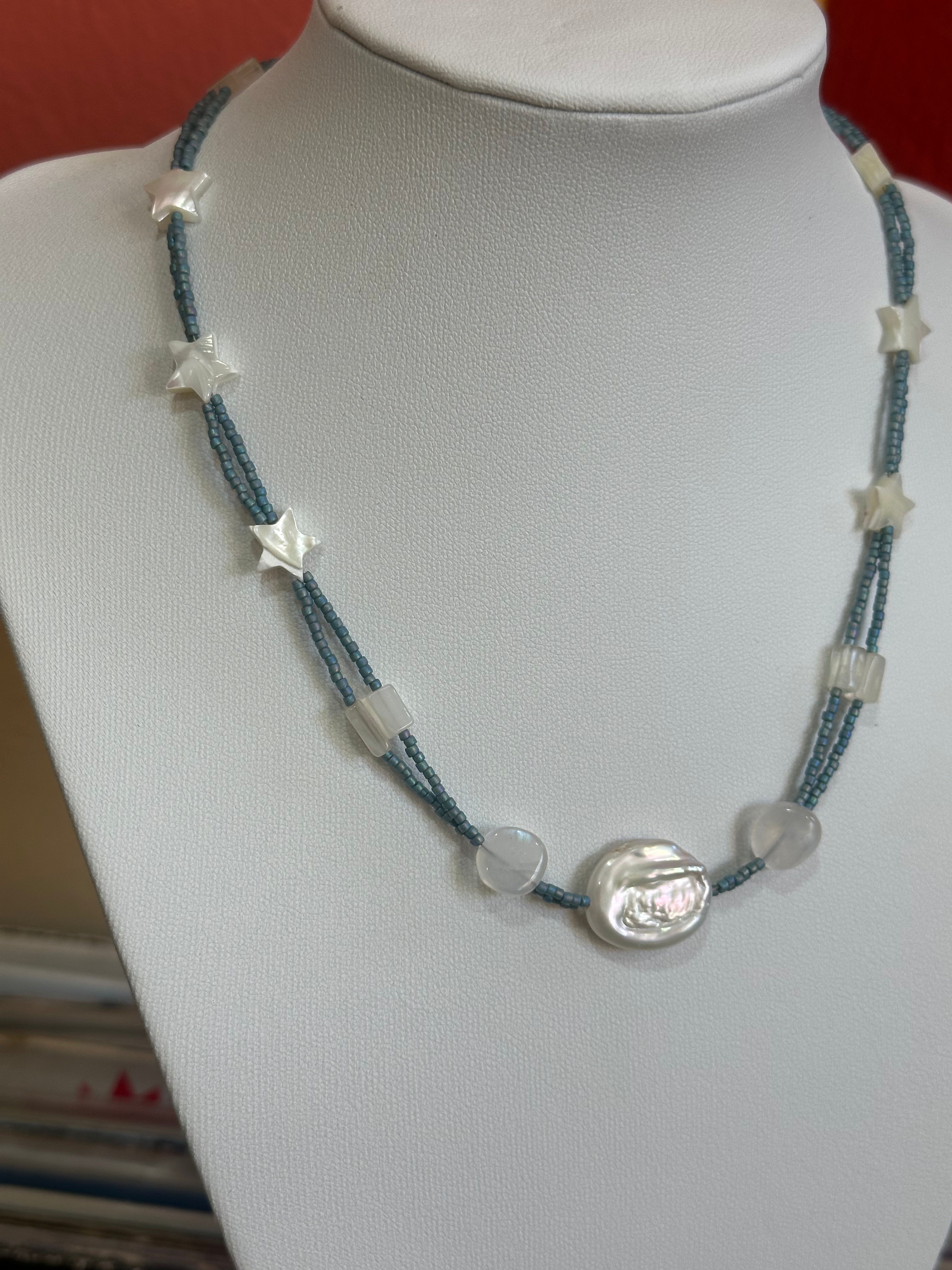 “Starlight” handmade necklace