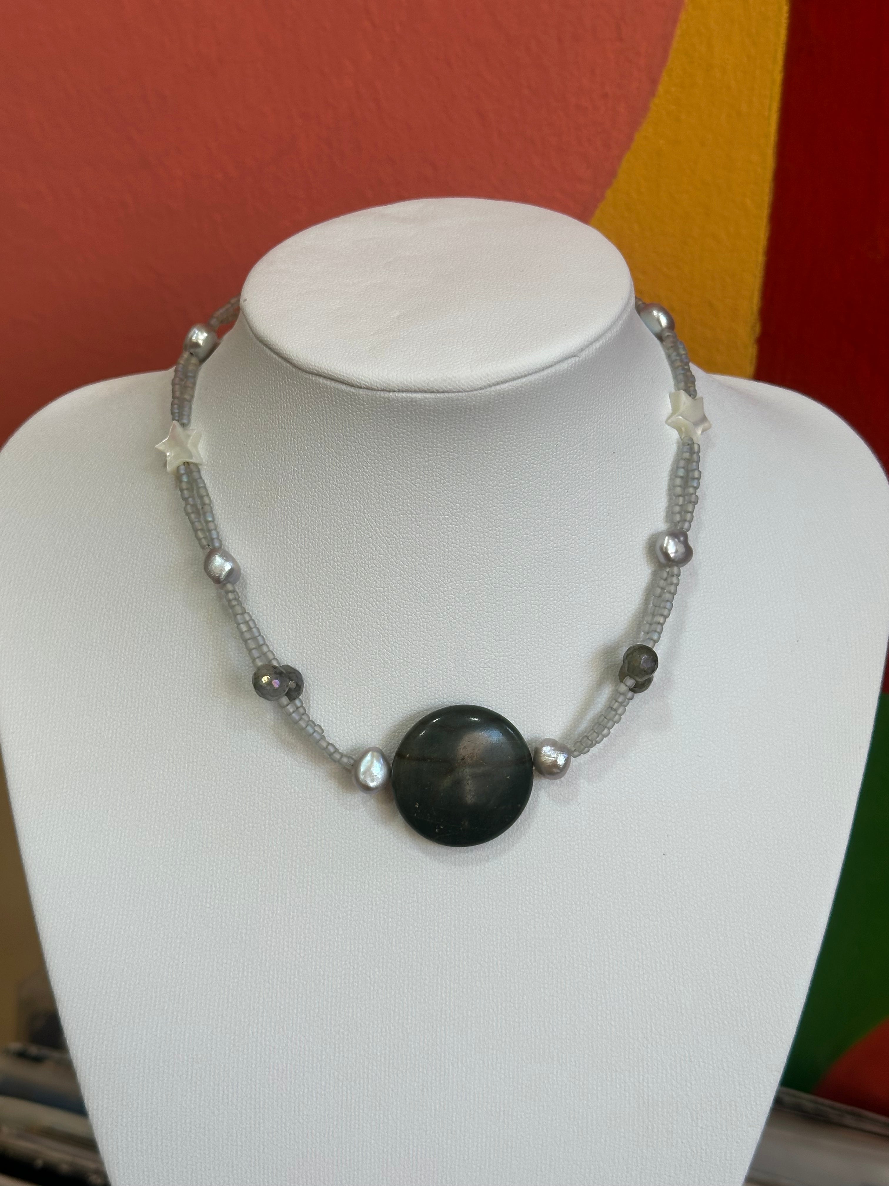 “Luna” handmade chocker