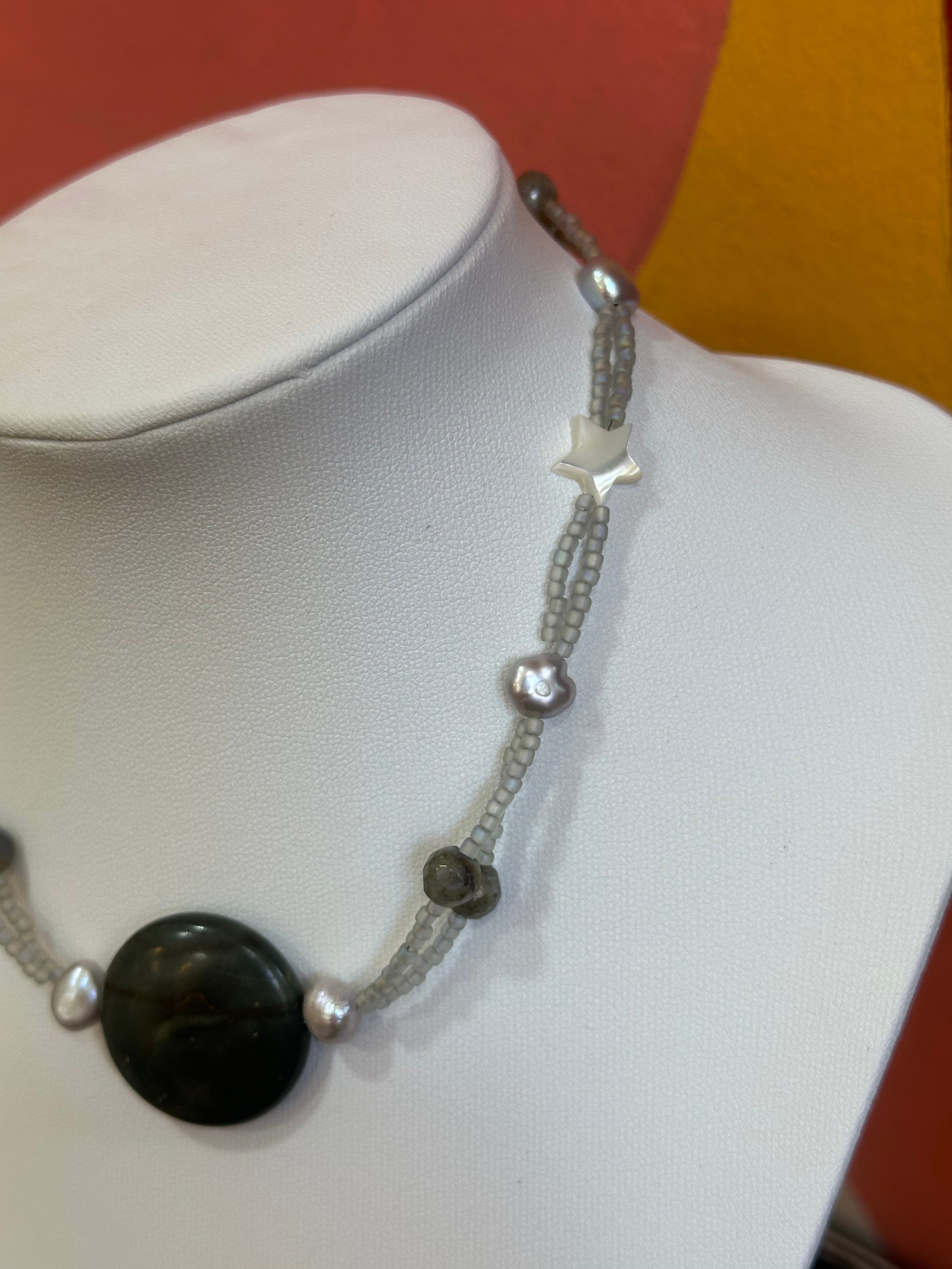 “Luna” handmade chocker