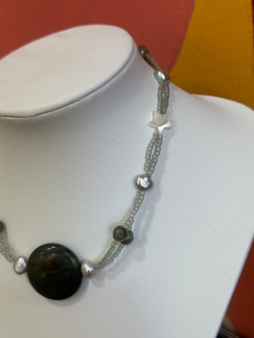 “Luna” handmade chocker