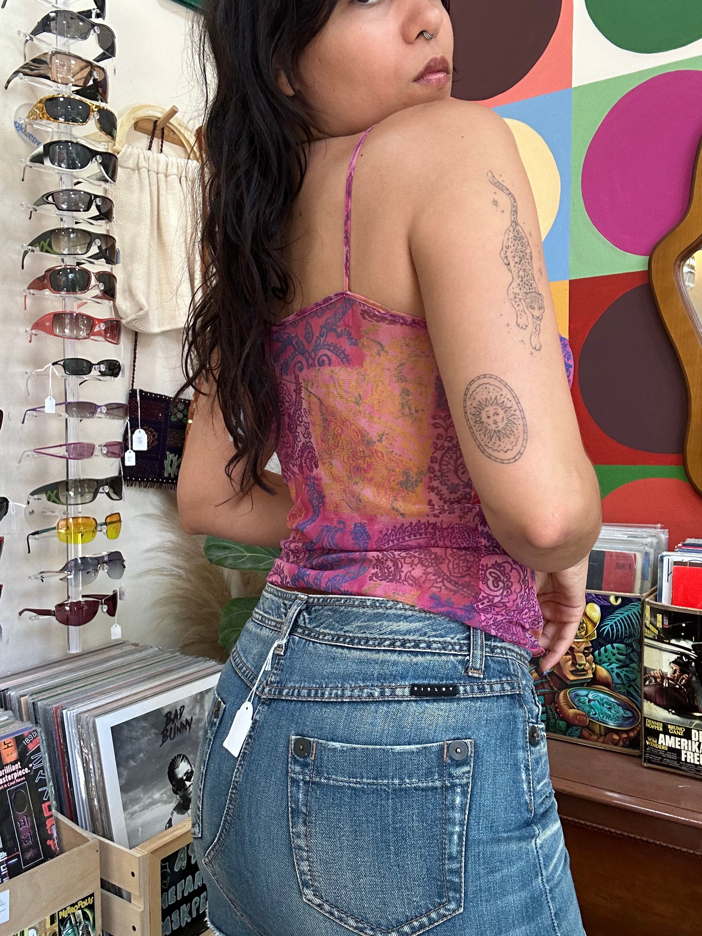 Stunning mesh top (S/L)
