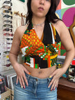 Stunning backless top (S/M)