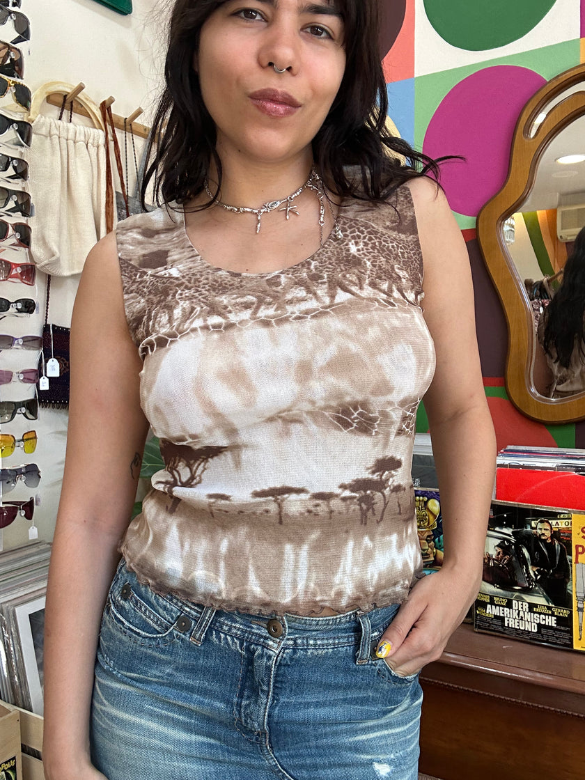 Vintage mesh top (M/XL)