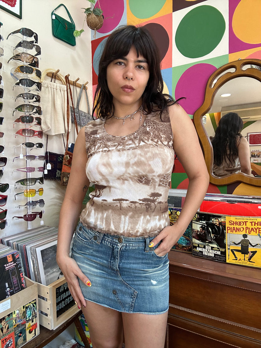 Vintage mesh top (M/XL)