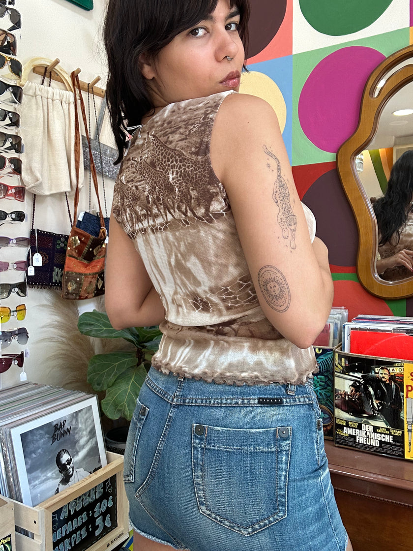 Vintage mesh top (M/XL)