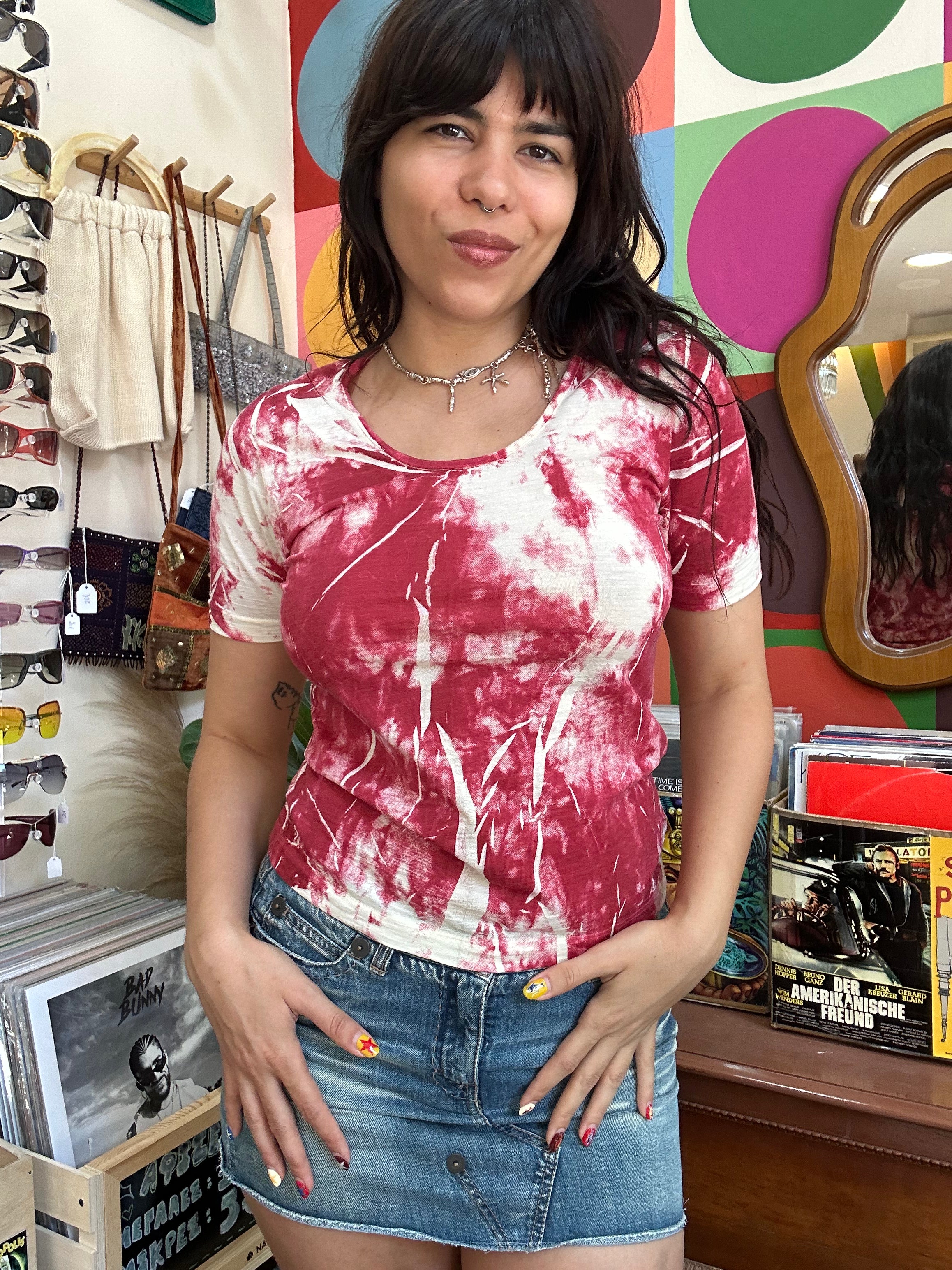 Cristiano Rovere vintage funky top (M)